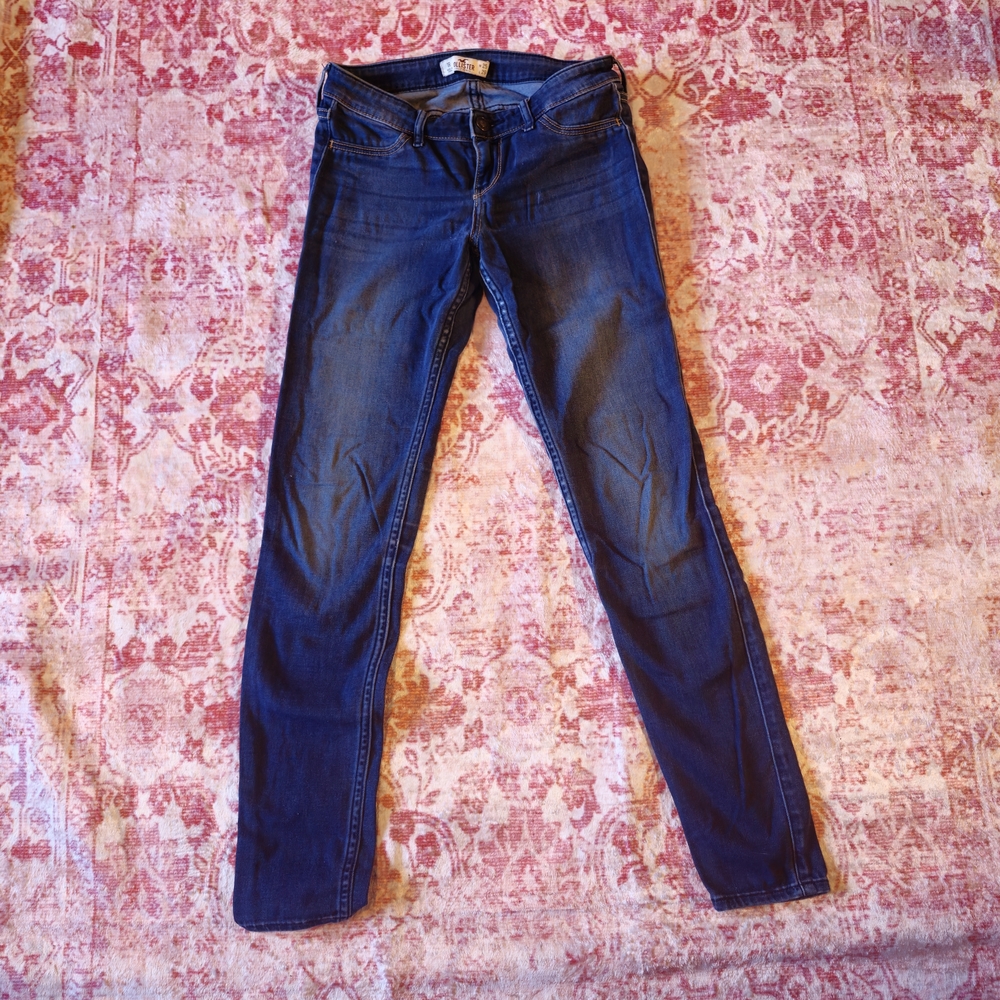 Y2k Hollister Dark Blue Teen Jeans